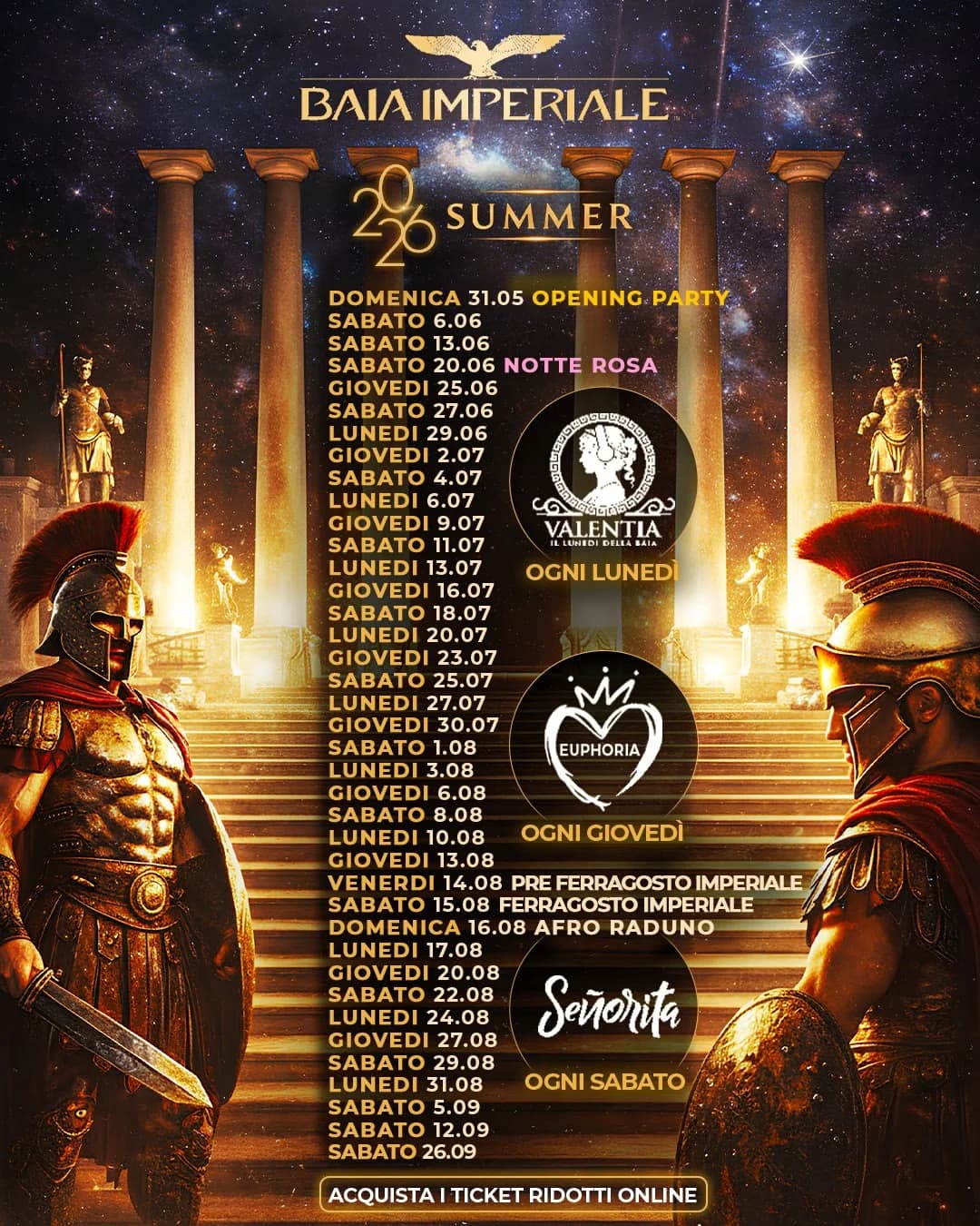 NOTTE ROSA @Baia Imperiale - 20.06.2026