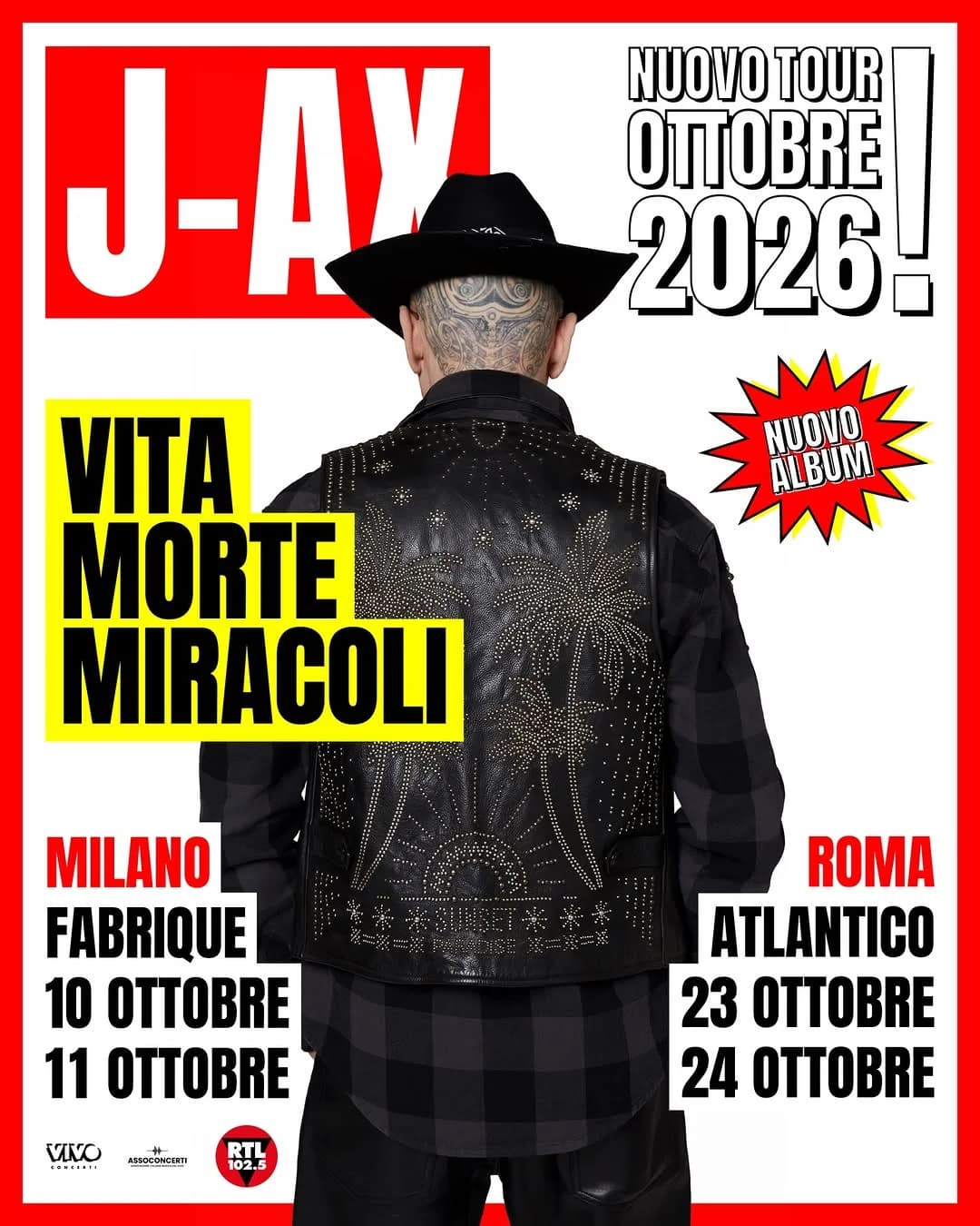 J-AX @Atlantico Roma - 23 Ottobre 2026