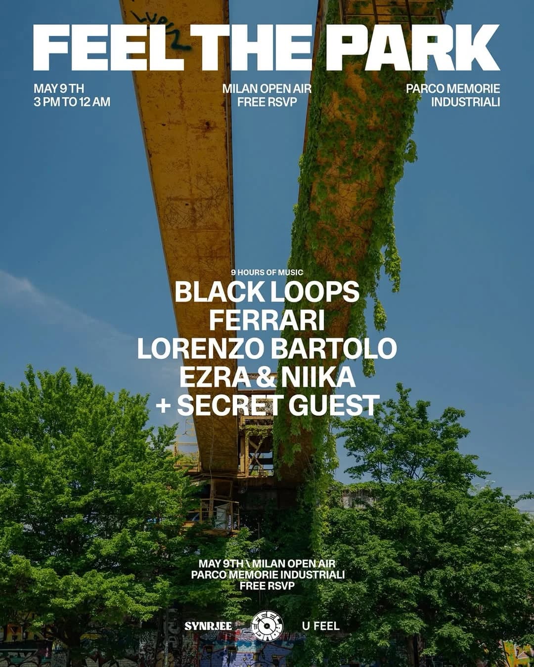 FEEL THE PARK @Parco Memorie Industriali - 09 Maggio 2026
