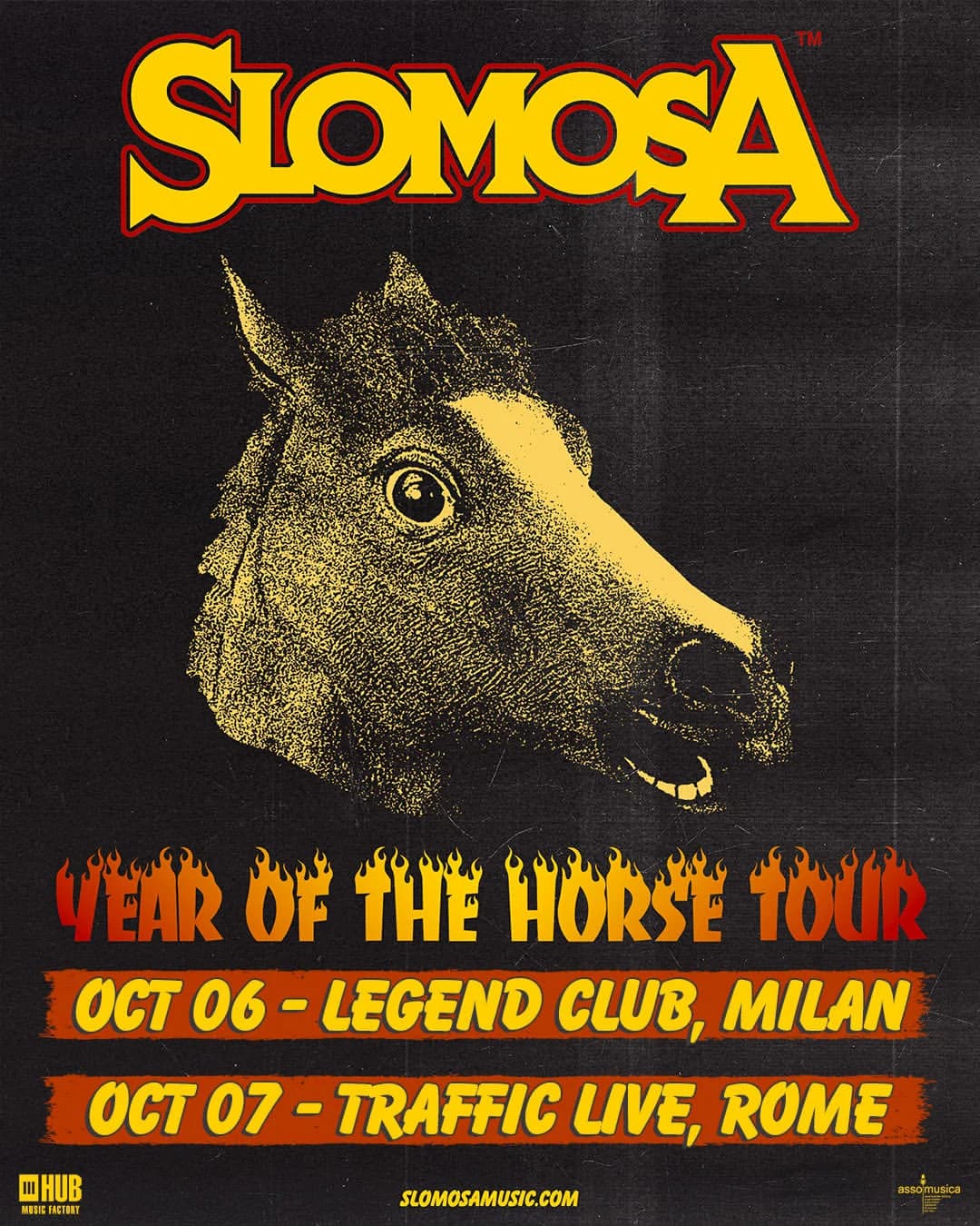Slomosa @Legend Club MILANO - 6 Ottobre 2026