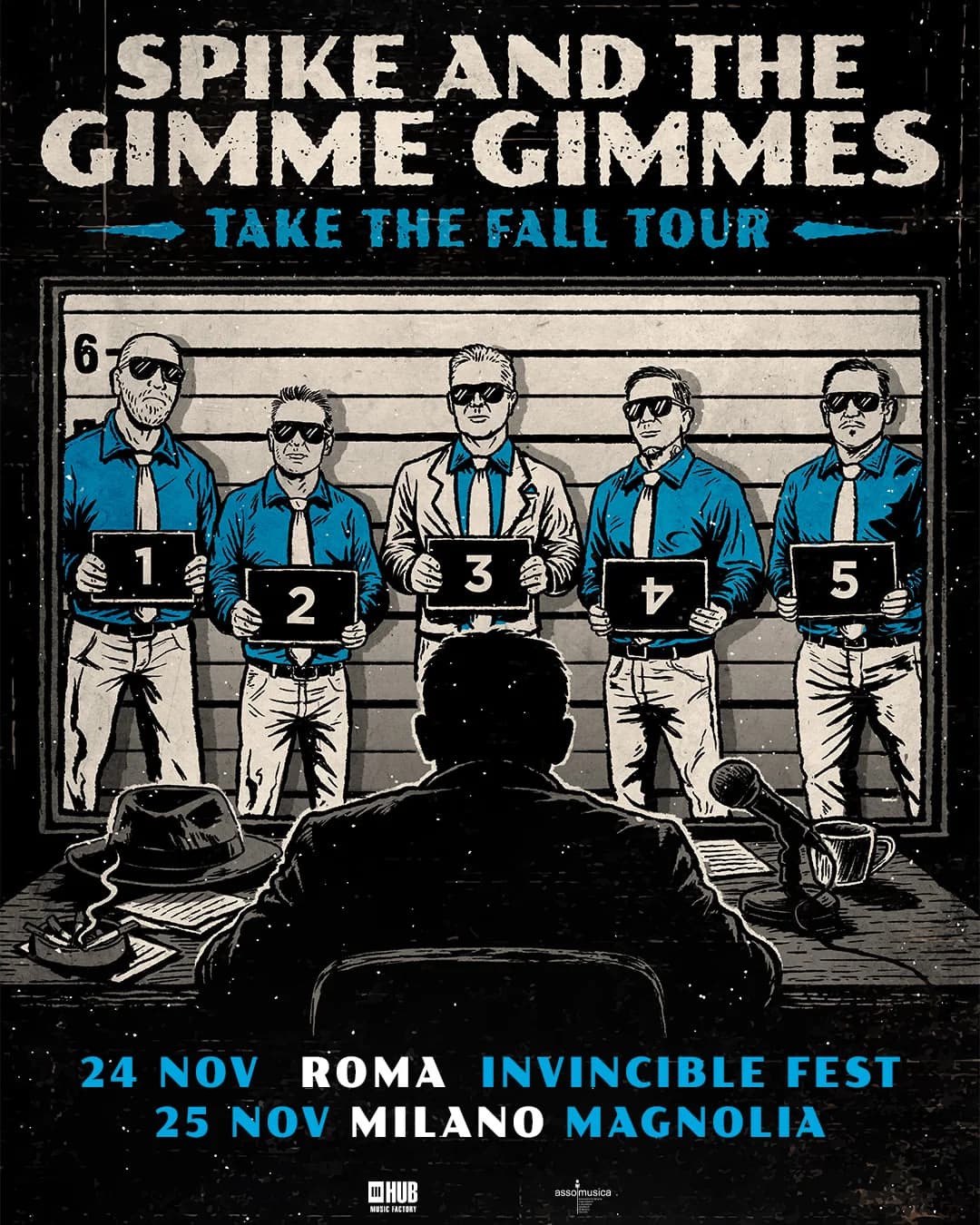 SPIKE AND THE GIMME GIMMES @Traffic Club ROMA - 24 Novembre 2026