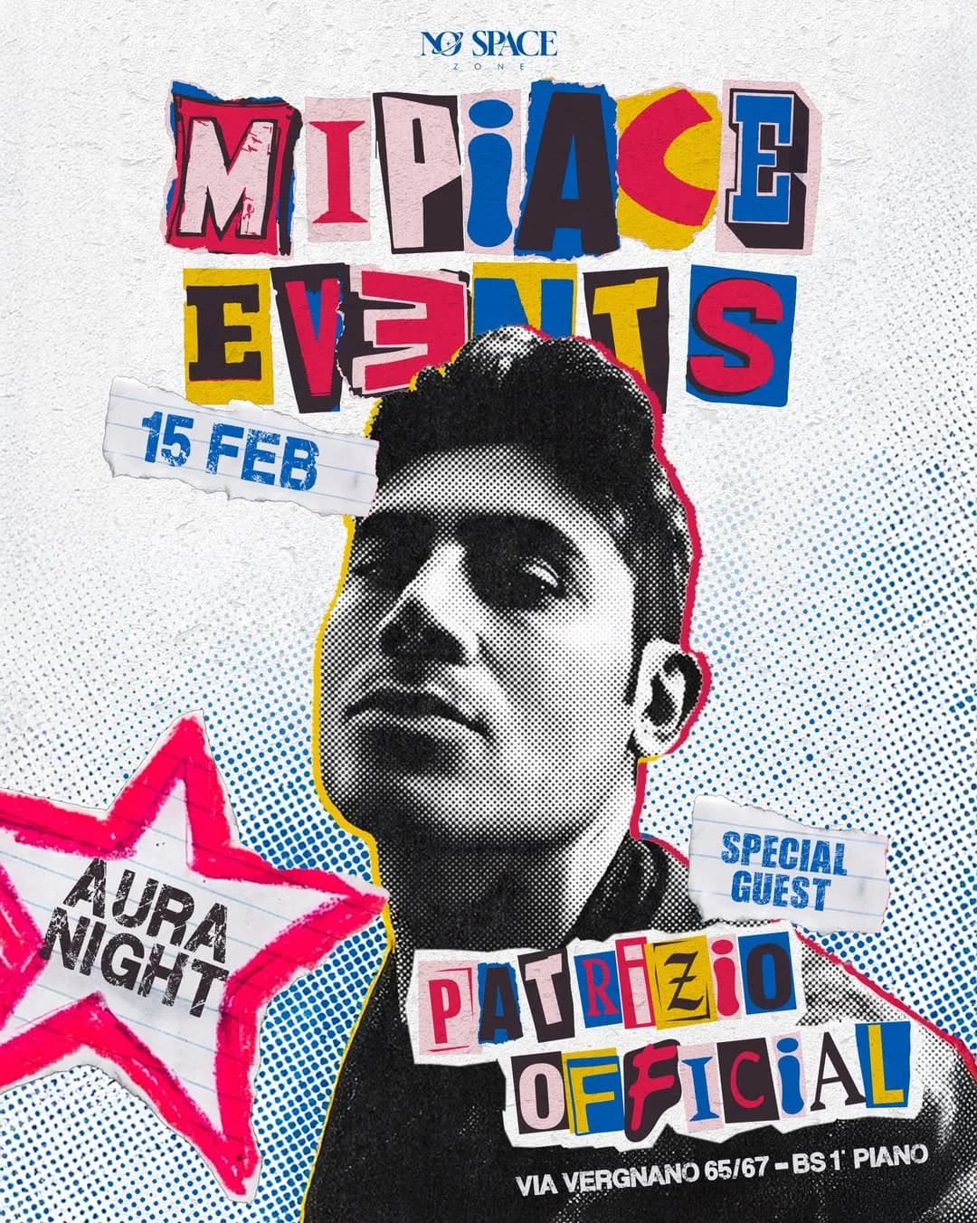 Patrizio Official @No Space Brescia - 15 Febbraio