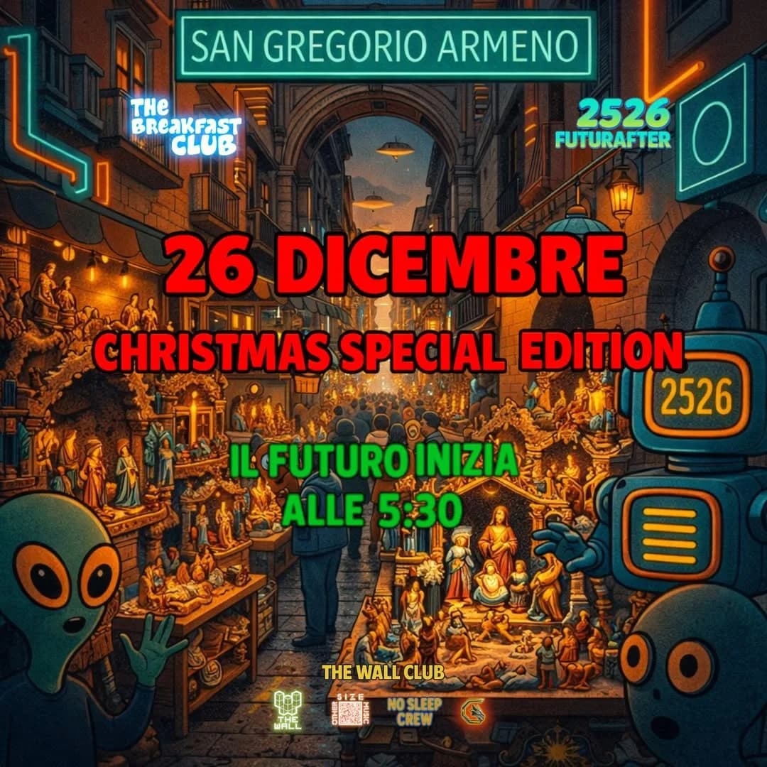 Christmas Special Edition @The Wall Club - 26 Dicembre 2526