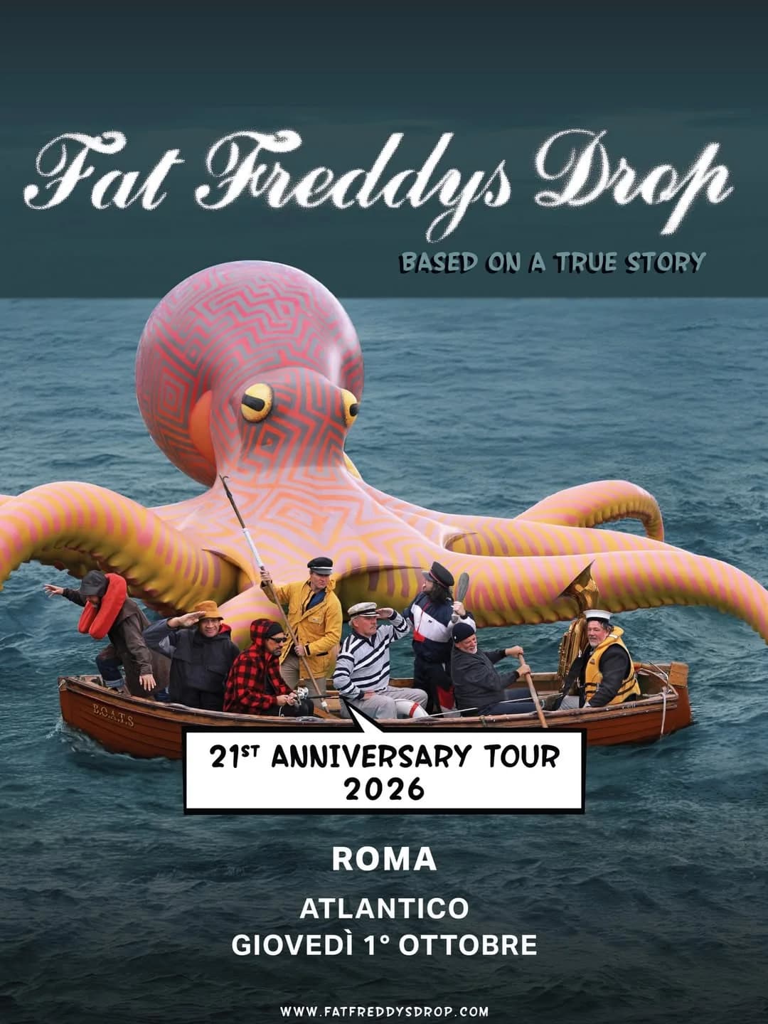 FAT FREDDY’S DROP @Atlantico Roma - 01 Ottobre 2026