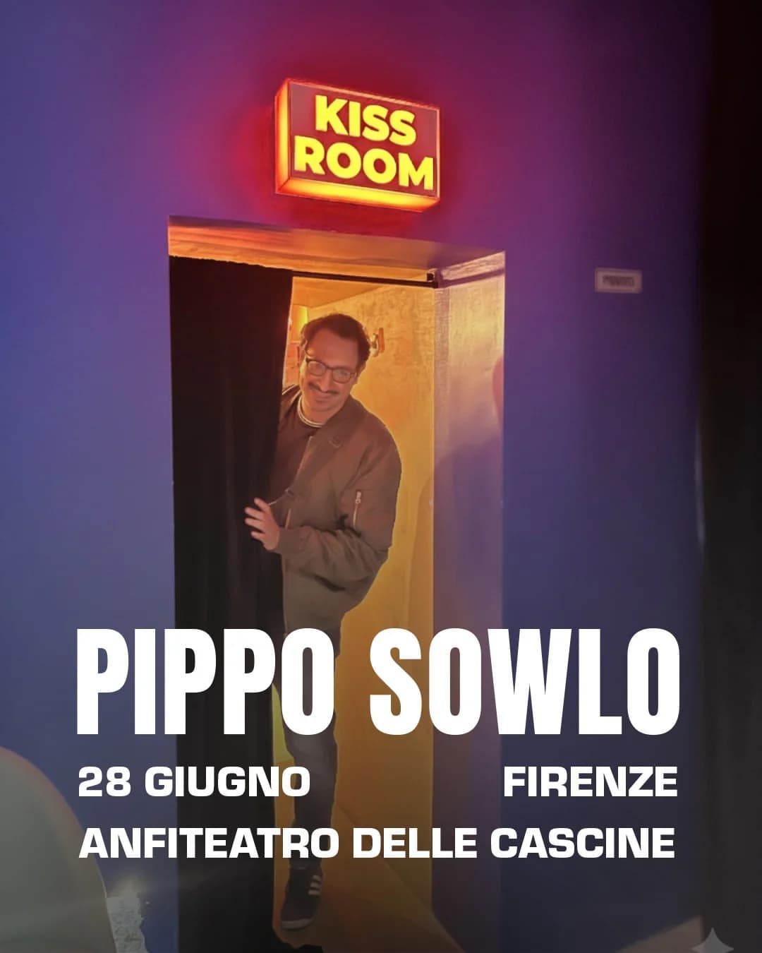 PIPPO SOWLO @Anfiteatro Cascine FIRENZE - 28 Giugno 2026