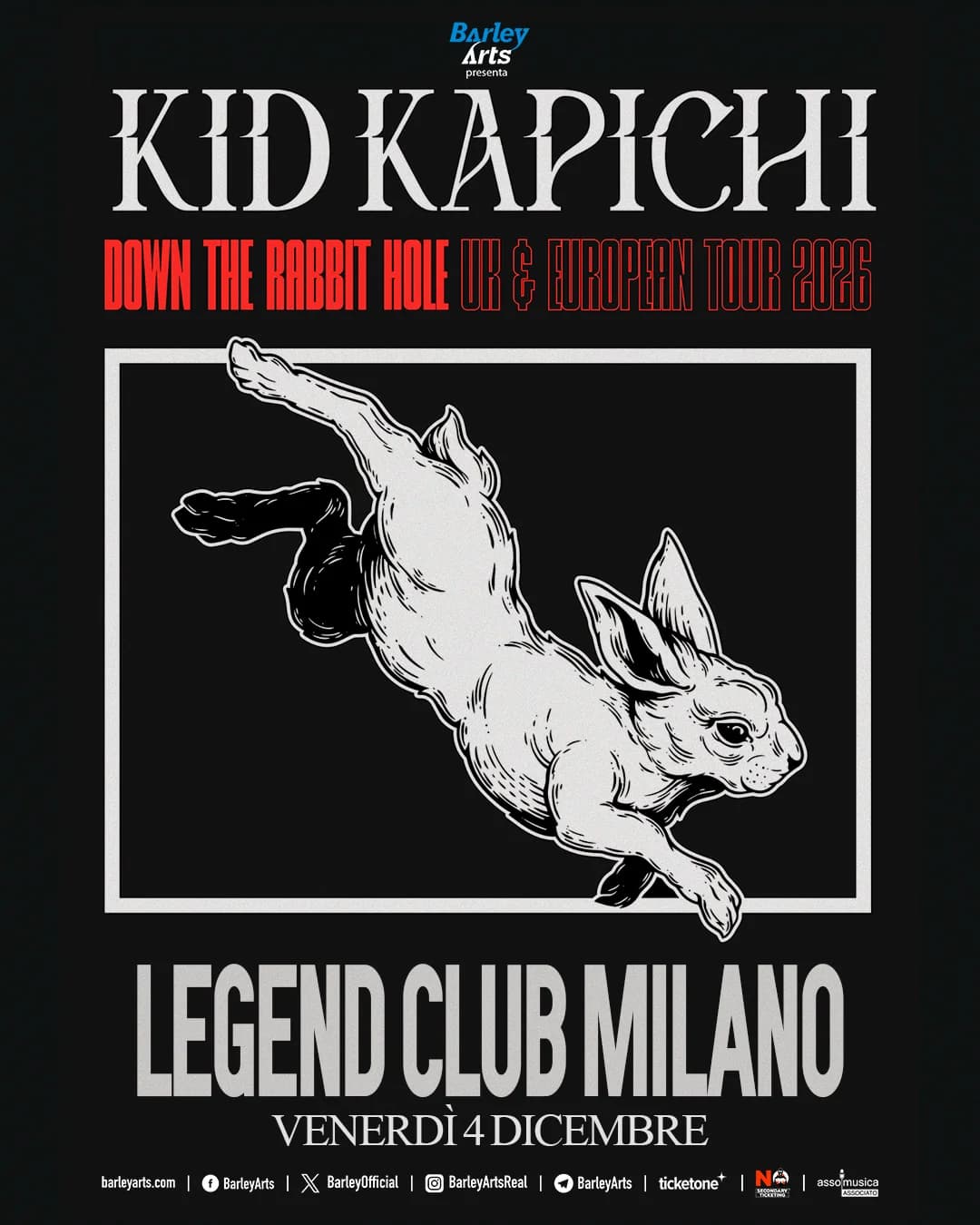 Kid Kapichi @Legend Club MILANO - 4 Dicembre 2026