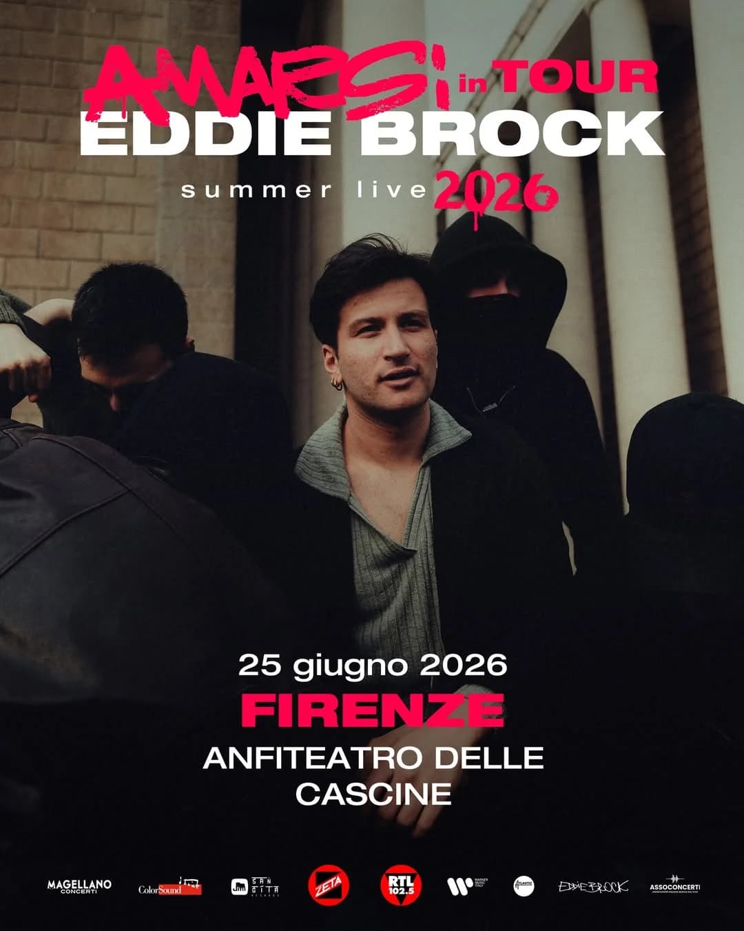 Eddie Brock @Anfiteatro delle Cascine FIRENZE - 25 Giugno 2026