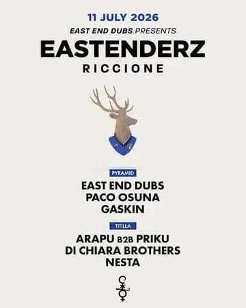 EASTENDERZ @ Cocoricò Riccione - 11 July 2026