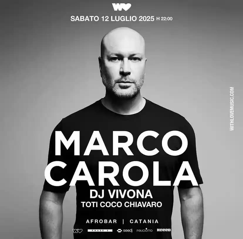 MARCO CAROLA @Afro Bar Catania