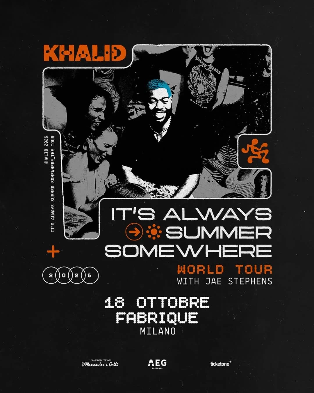 KHALID @Fabrique MILANO - 18 Ottobre 2026