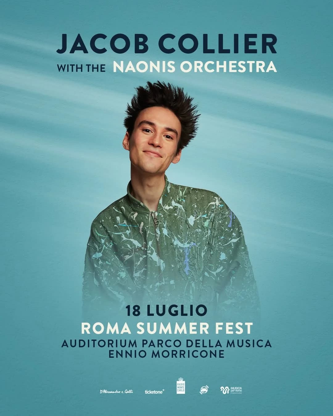 Jacob Collier @Auditorium Parco della Musica - 18 Luglio 2026