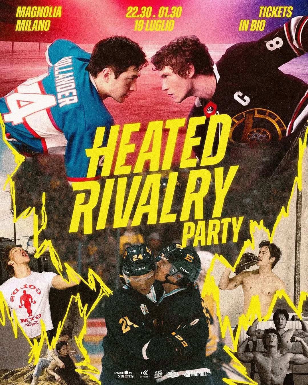 Heated Rivalry Party @ Magnolia MILANO - 19 Luglio 2026