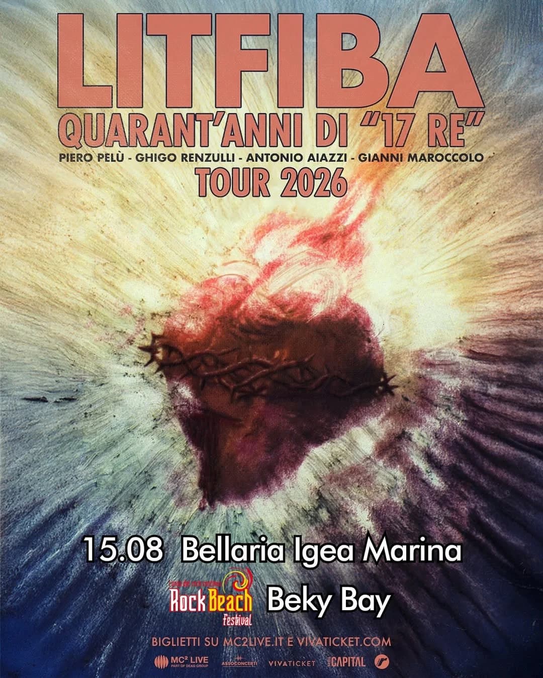 Litfiba - 40 anni di 17 Re