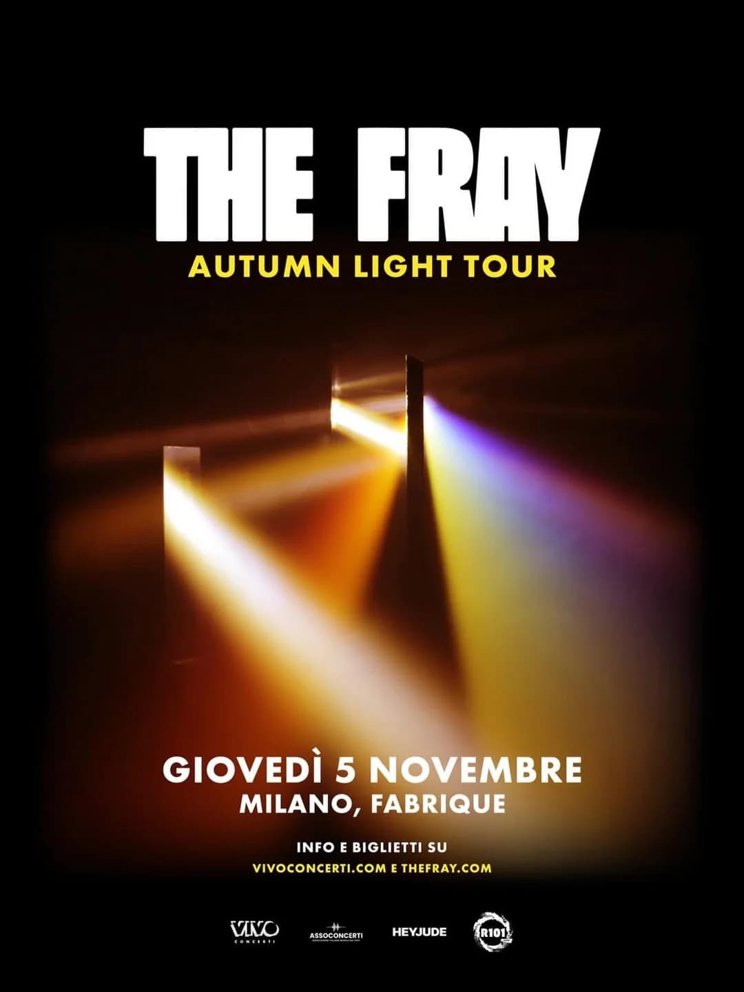 The Fray @Fabrique MILANO - 5 Novembre 2026