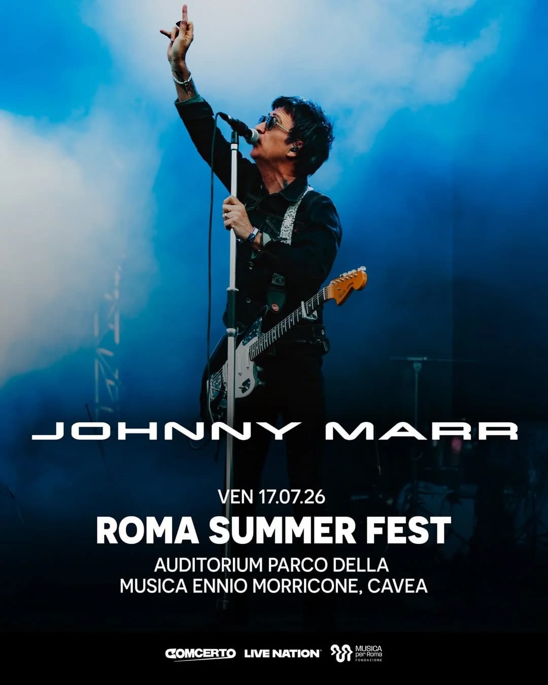 Johnny Marr @Auditorium Parco della Musica ROMA - 17 Luglio 2026