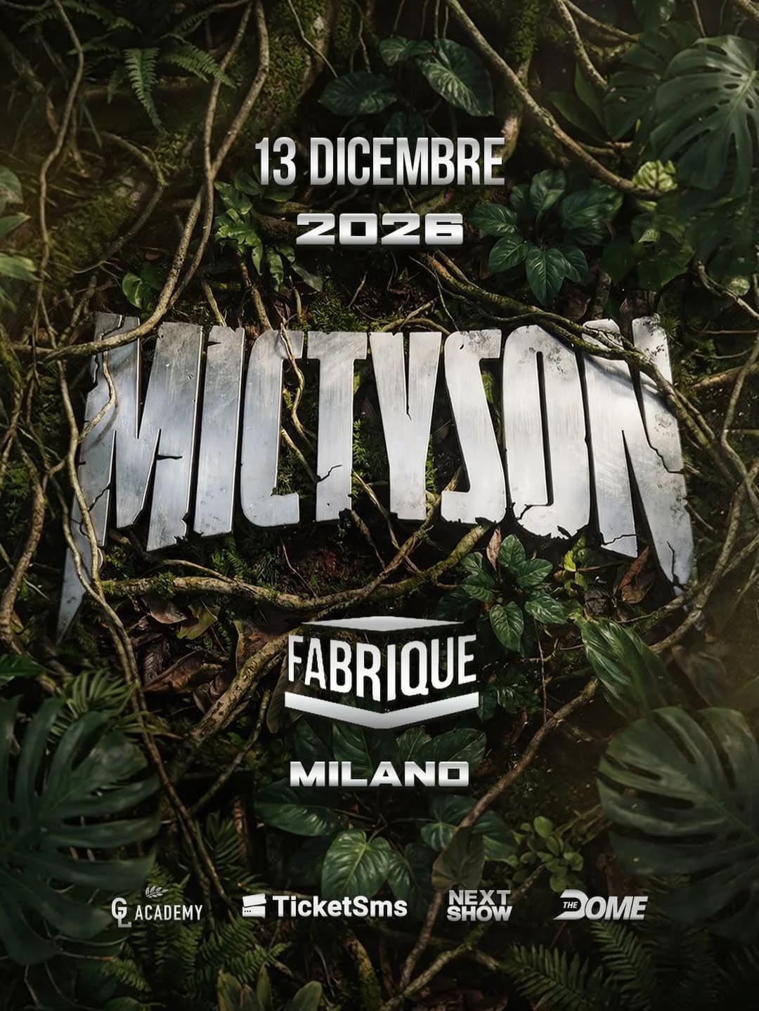 MIC TYSON @Fabrique Milano - 13 Dicembre 2026