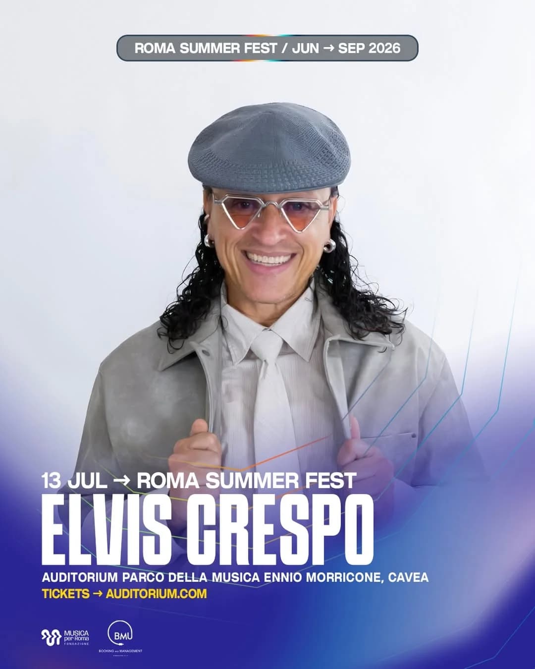 Elvis Crespo @Roma Summer Fest - 13 Luglio 2026