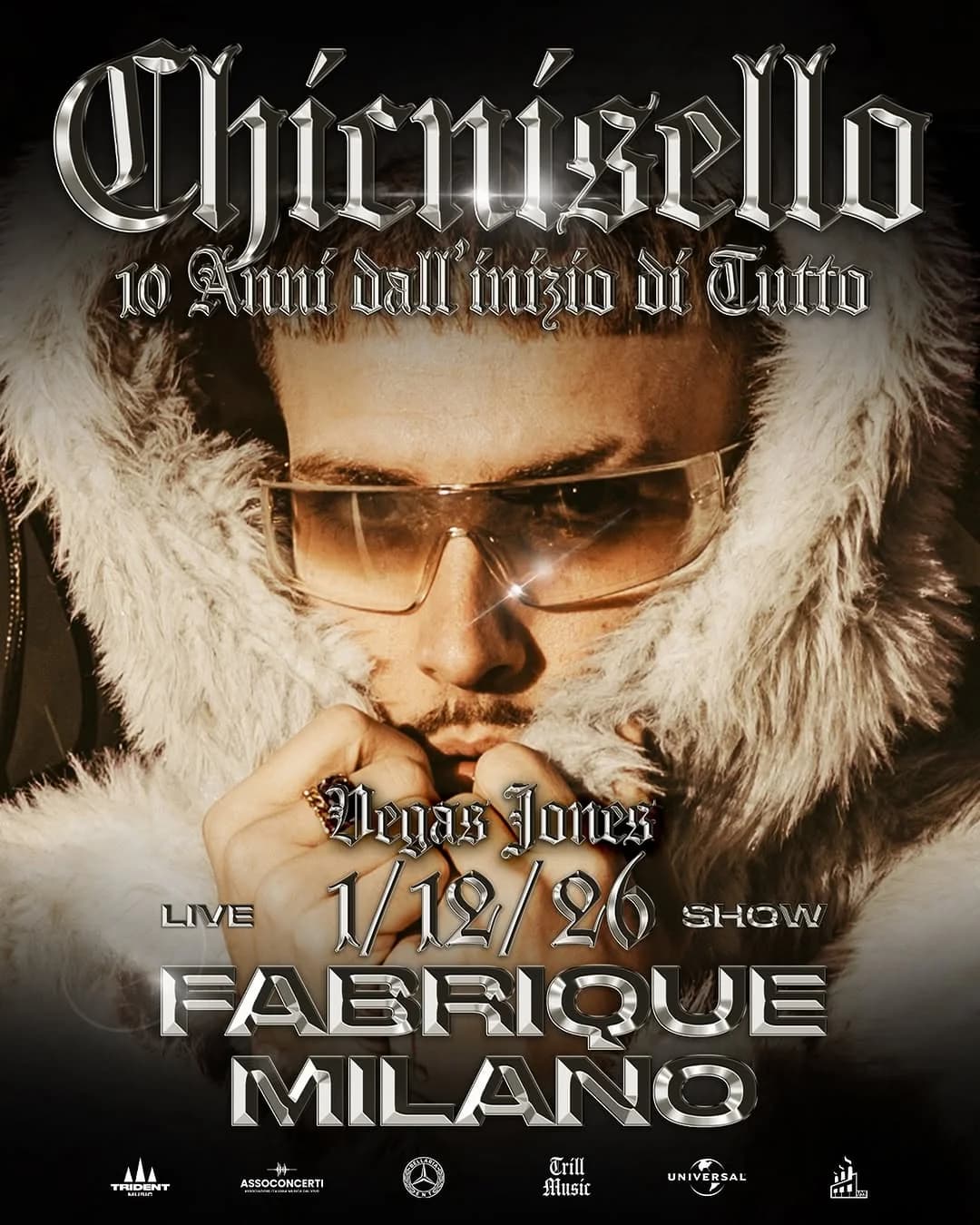 Vegas Jones @Fabrique MILANO - 1 Dicembre 2026
